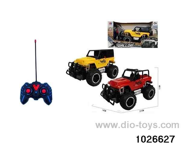 4ch RC car in window box