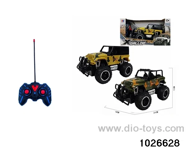 4ch RC car in window box
