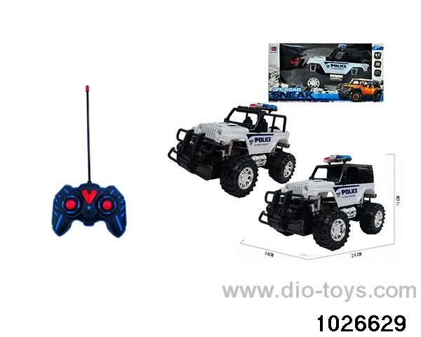 4ch RC car in window box