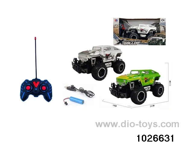 4ch RC car in window box