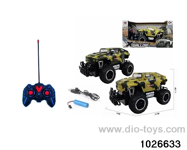 4ch RC car in window box