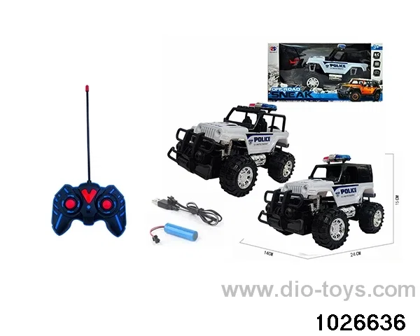 4ch RC car in window box