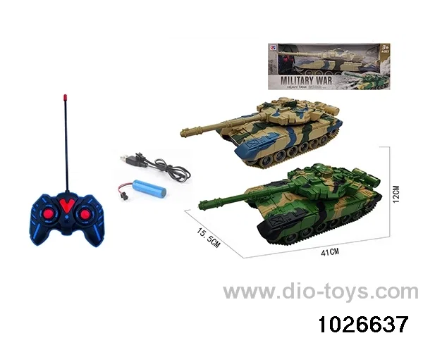 4ch RC Tanks W L/M in window box