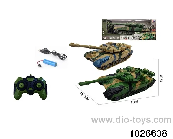2.4G 8ch RC Tanks W L/M in window box