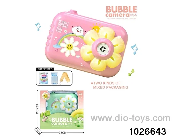 Bubble Camera in color box