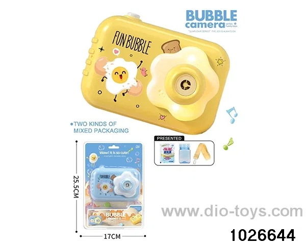Bubble Camera in Blister card