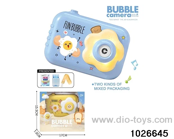 Bubble Camera in color box