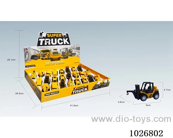 24pcs 1:55 pull back alloy car 8sets mixed loading in display box