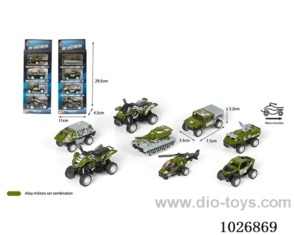1:55 4pcs pull back alloy car 8sets mixed loading in window box