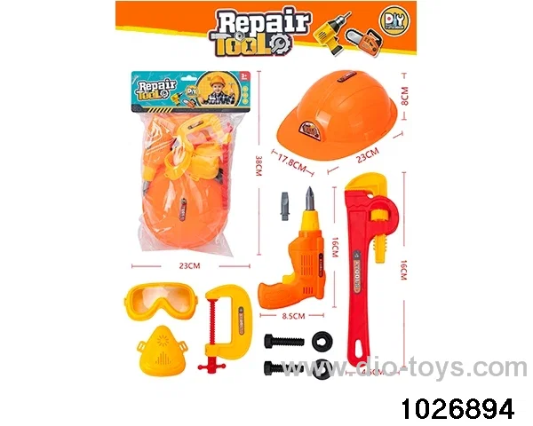Tool sets in PP bag with header