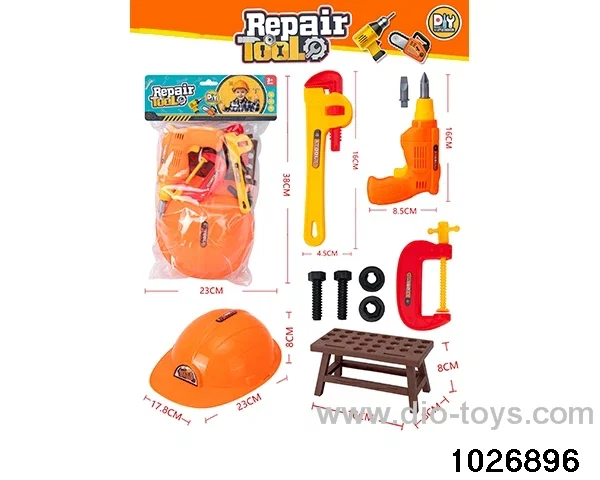 Tool sets in PP bag with header