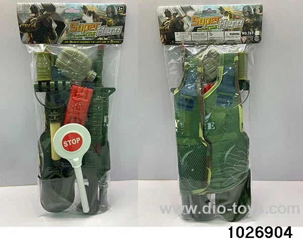Military Set in PP bag with header