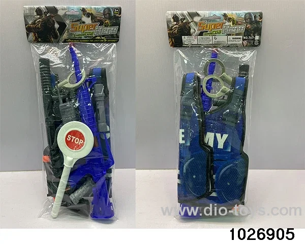 Police Suit in PP bag with header