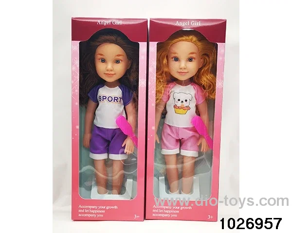 18 inch doll set in window box