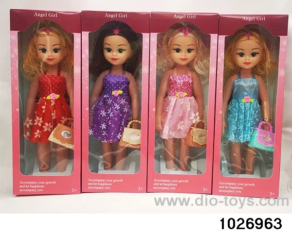 18 inch doll set in window box