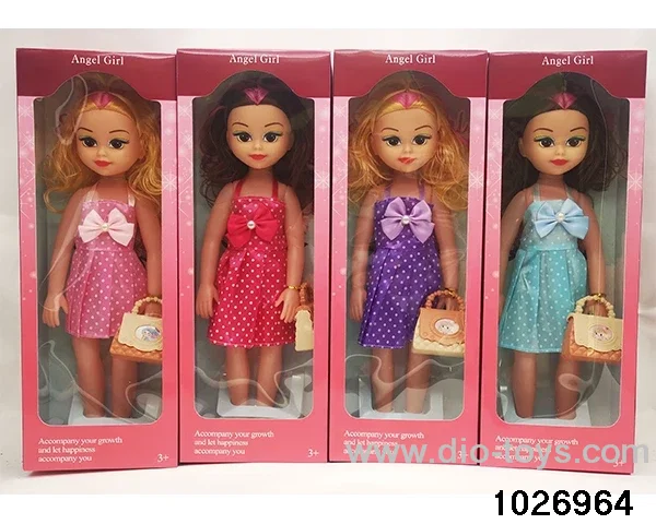 18 inch doll set in window box