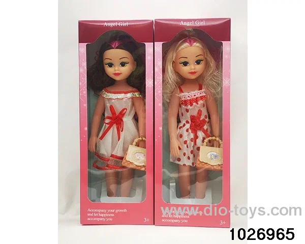 18 inch doll set in window box