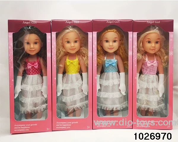 18 inch doll set in window box