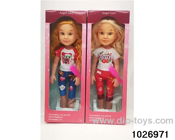 18 inch doll set in window box