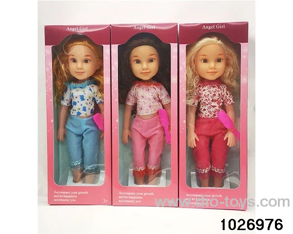 18 inch doll set in window box