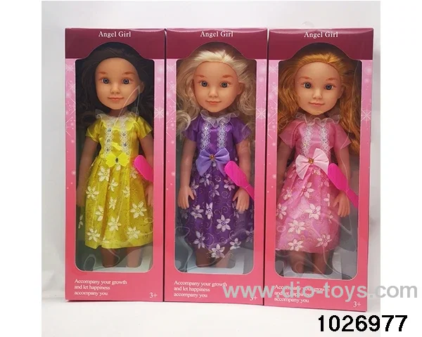 18 inch doll set in window box