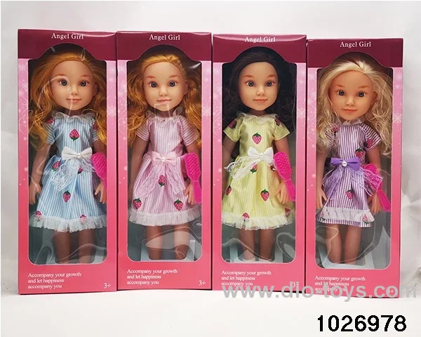 18 inch doll set in window box