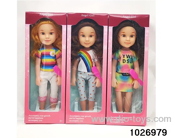18 inch doll set in window box