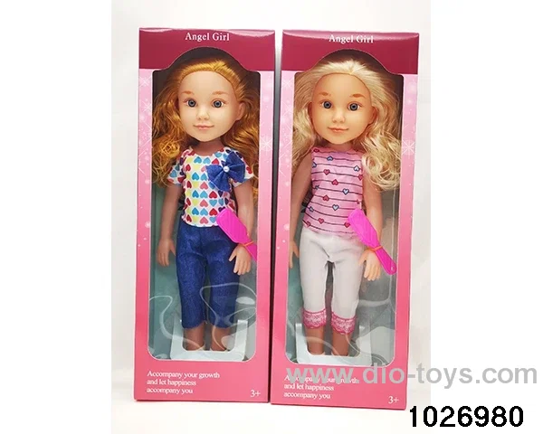 18 inch doll set in window box