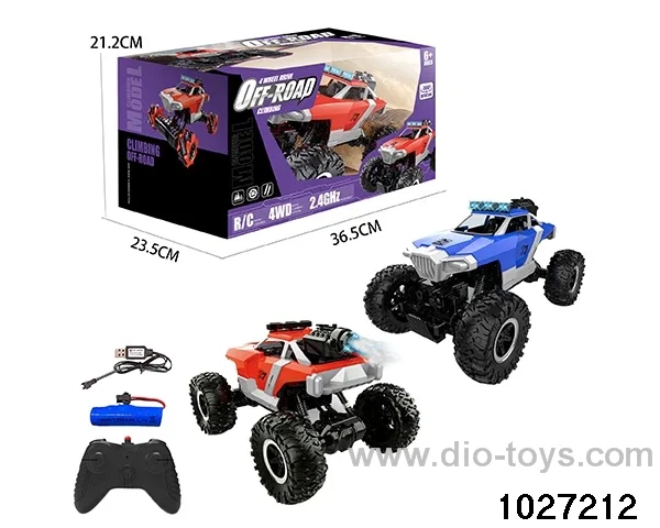 1:16 RC car with light in window box