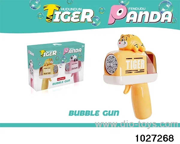 Bubble Machine with light in color box