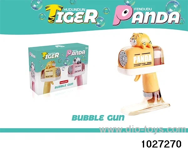 Bubble Machine with light+Base  in color box