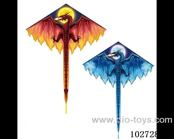kite with line in opp bag