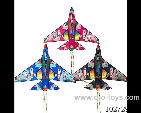 kite with line in opp bag