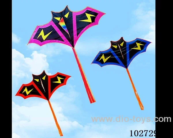 kite with line in opp bag