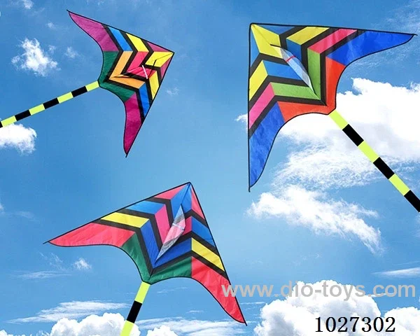 kite with line in opp bag