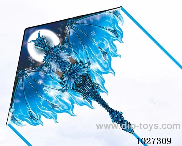 kite with line in opp bag