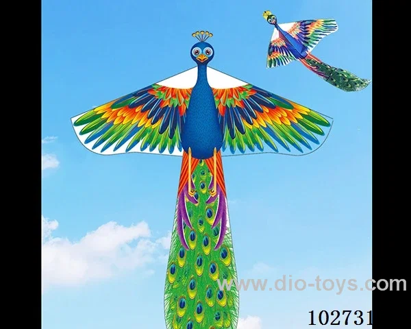 kite with line in opp bag