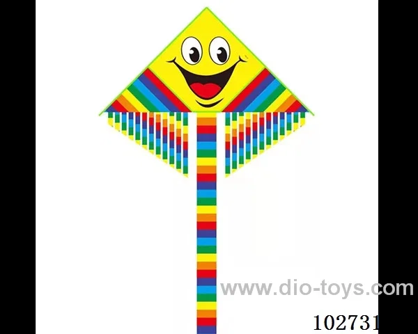 kite with line in opp bag
