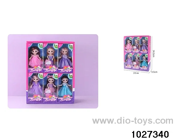4.5 inch doll in 12pcs display box