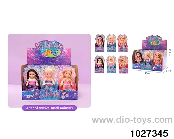 4.5 inch doll in 12pcs display box