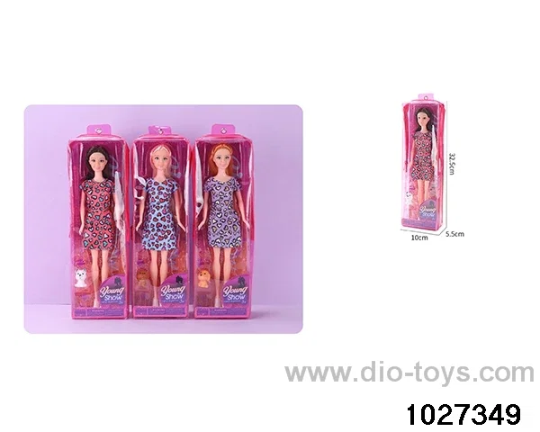 11.5 inch Barbie set in Hand bag