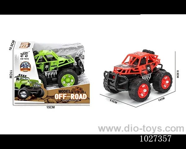 Inertia car 2color mixed loading in display box