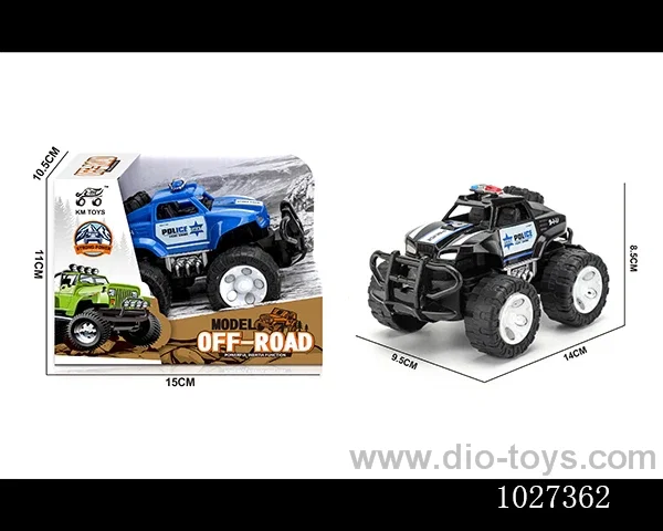 Inertia car 2color mixed loading in display box