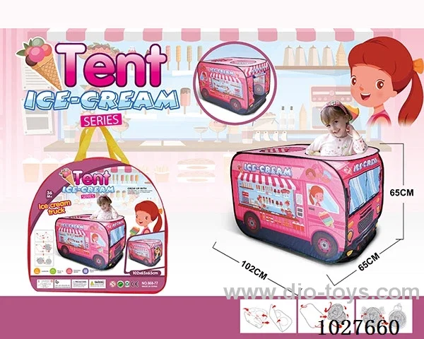 ICE CREAM TRUCK TENT  in PVC hang bag