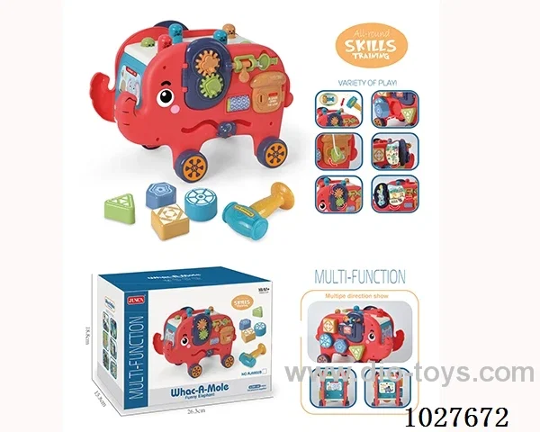 CARTOON ELEPHANT  in  color box