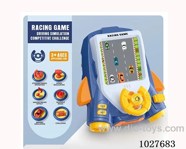 RACING GAME in window box