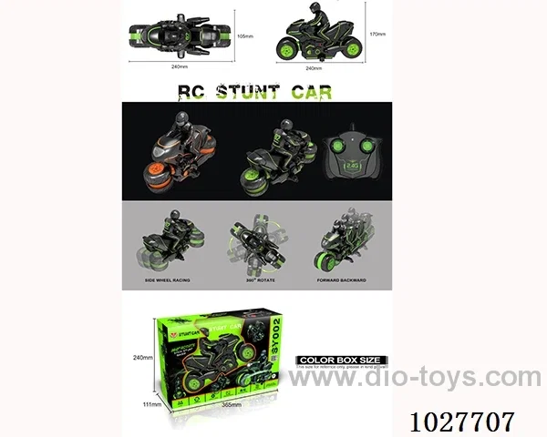 2.4G RC car in window box