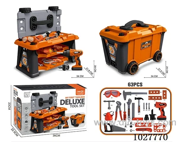 Multi function tool storage barrel in Color box
