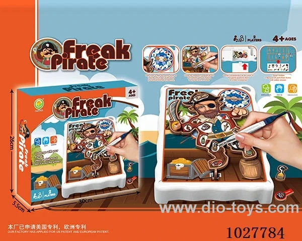 PIRATE TOUCH GAME in Color box