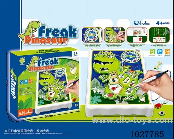 DINOSAUR TOUCH GAME in Color box